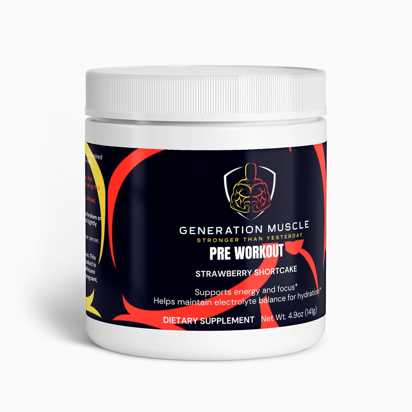 Pre Workout (Strawberry Shortcake)