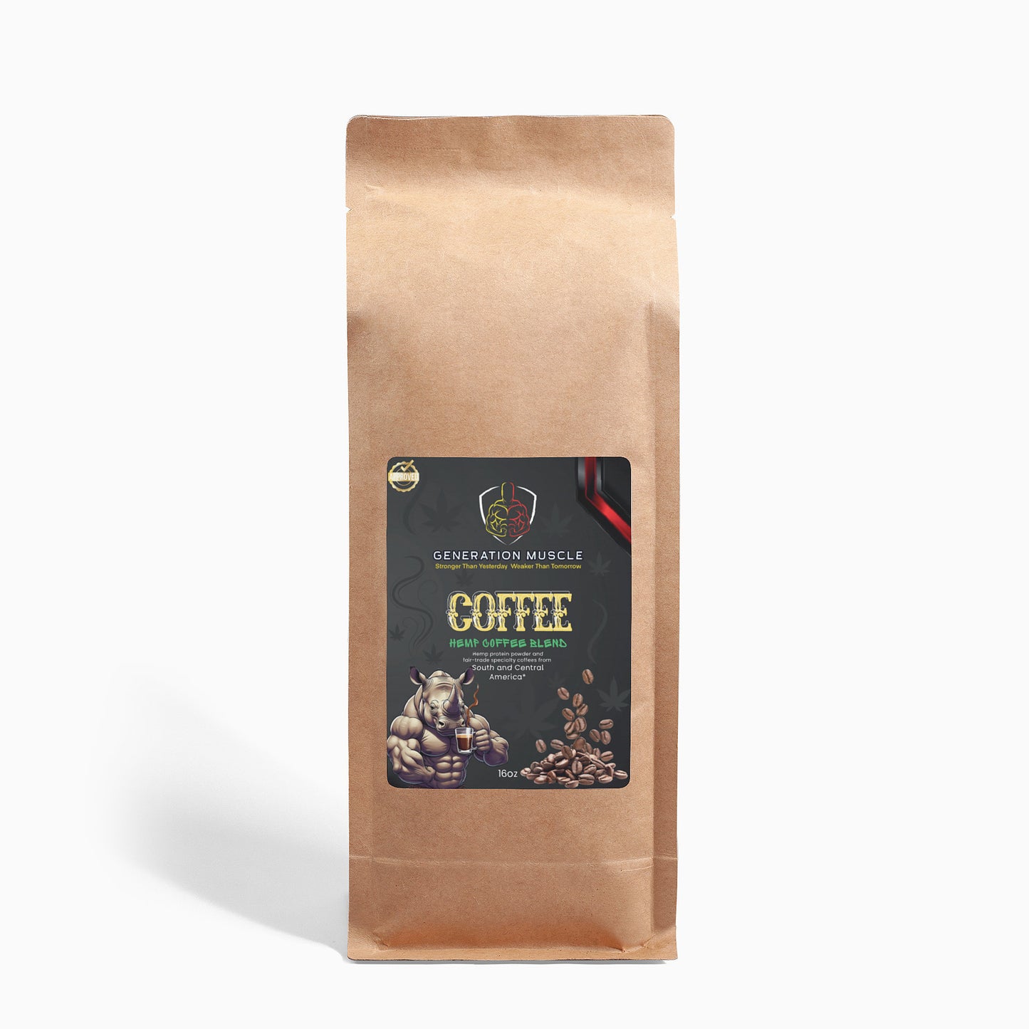 Hemp Coffee Blend - Medium Roast 16oz