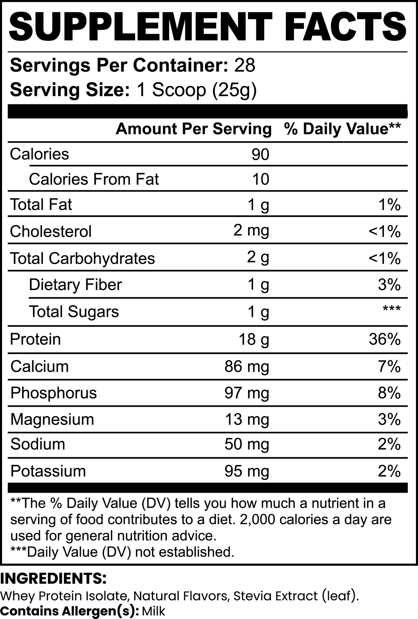 Pure3 Whey Isolate (Smooth Chocolate)