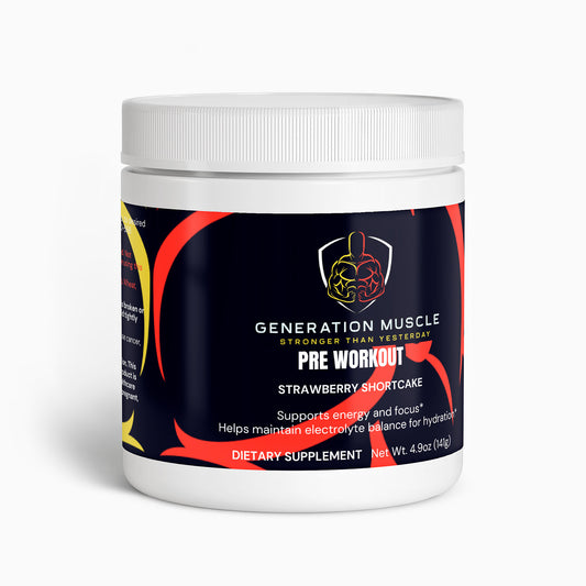 Pre Workout (Strawberry Shortcake)