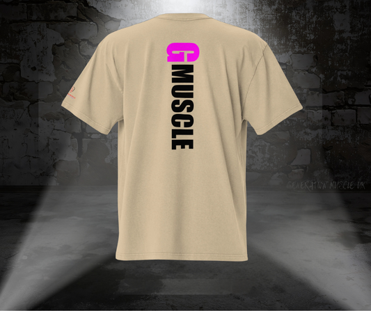 Generation Muscle Uk   G-muscle line Oversized faded t-shirt