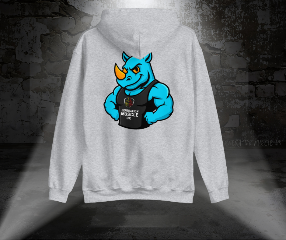 Generation Muscle Uk  - Hoodie Team (Rhino Range) Rhino