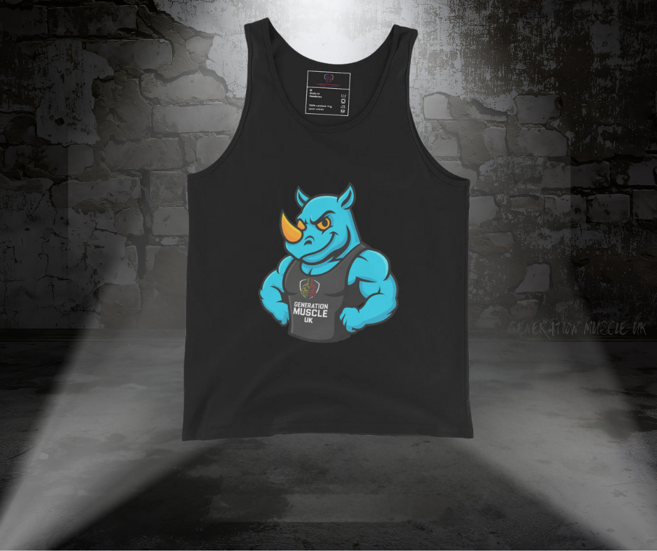 GMUK - Mens mascot Gym Vest (Rhino Range)