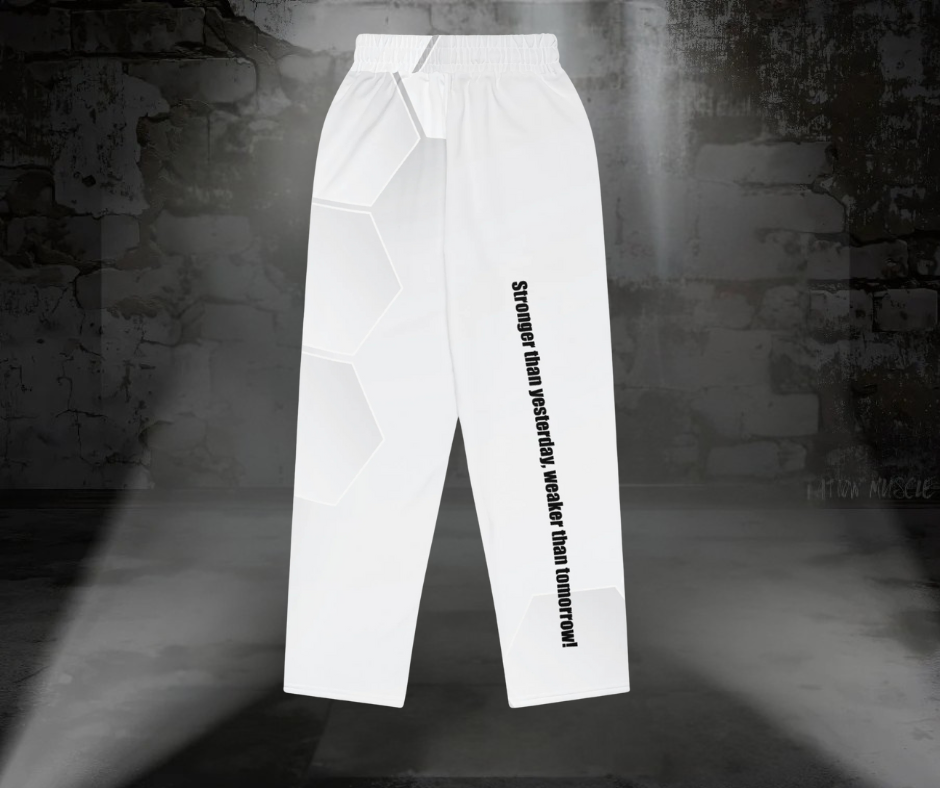 Generation Muscle Uk- Old School Wide-leg bodybuilding joggers