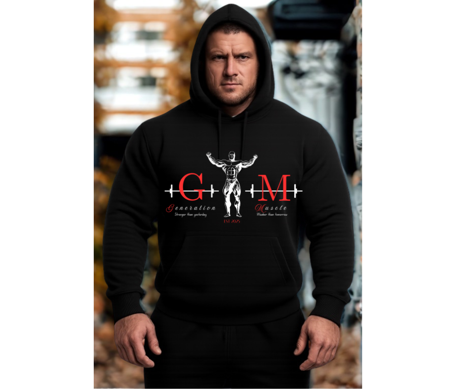 Generation Muscle UK- Mens G.Y.M Hoodie