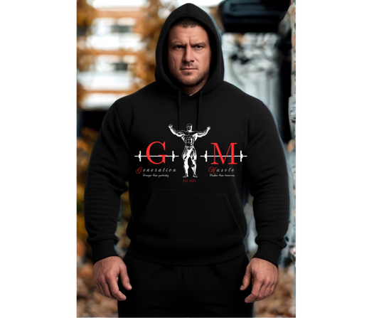 Generation Muscle UK- Mens G.Y.M Hoodie