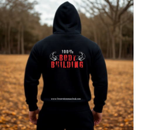 Generation Muscle Uk - Mens Bodybuilding Hoodie
