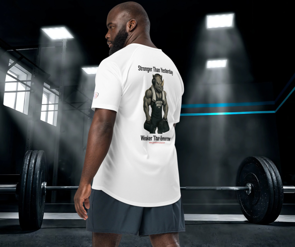 GMUK - stronger than yesterday Gym  jersey (Rhino Range)