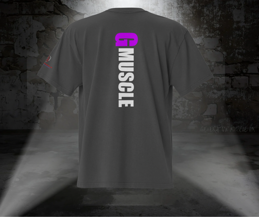 Generation Muscle Uk  G- Muscle Oversized faded t-shirt